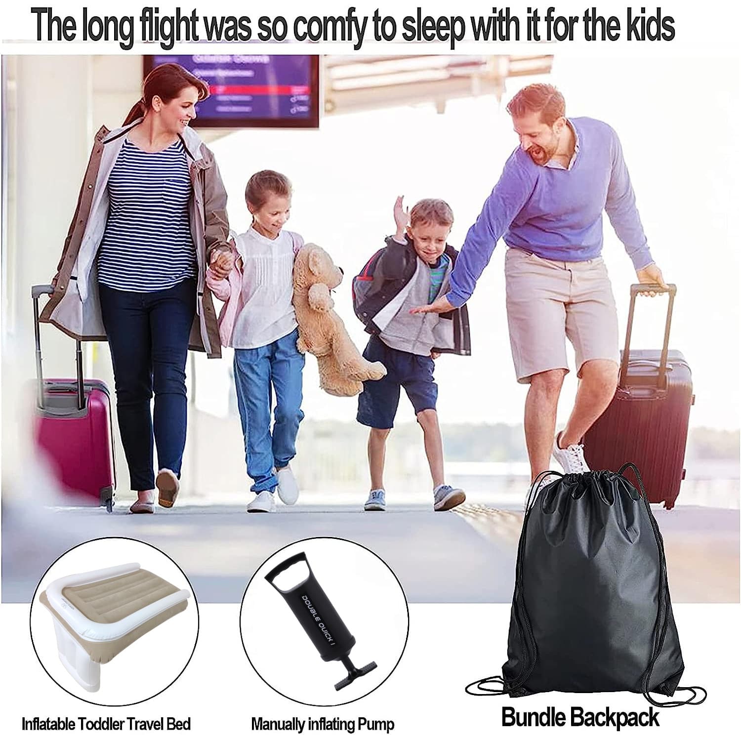 Amazon Baby Inflatable Mattress Rear Folding Car Mat Outdoor Travel Thickened Flocking Air Cushion