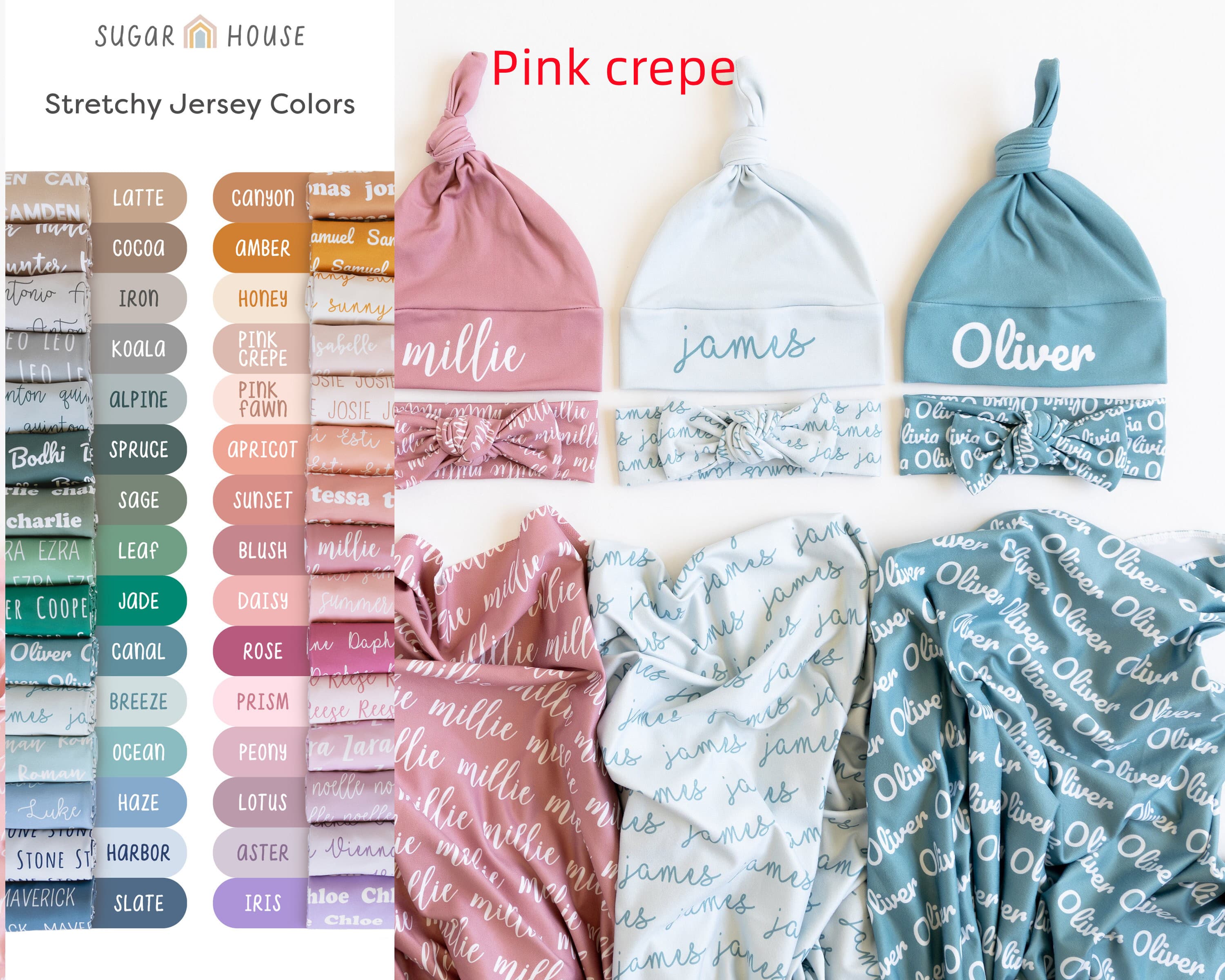 Bow Only · Pink crepe