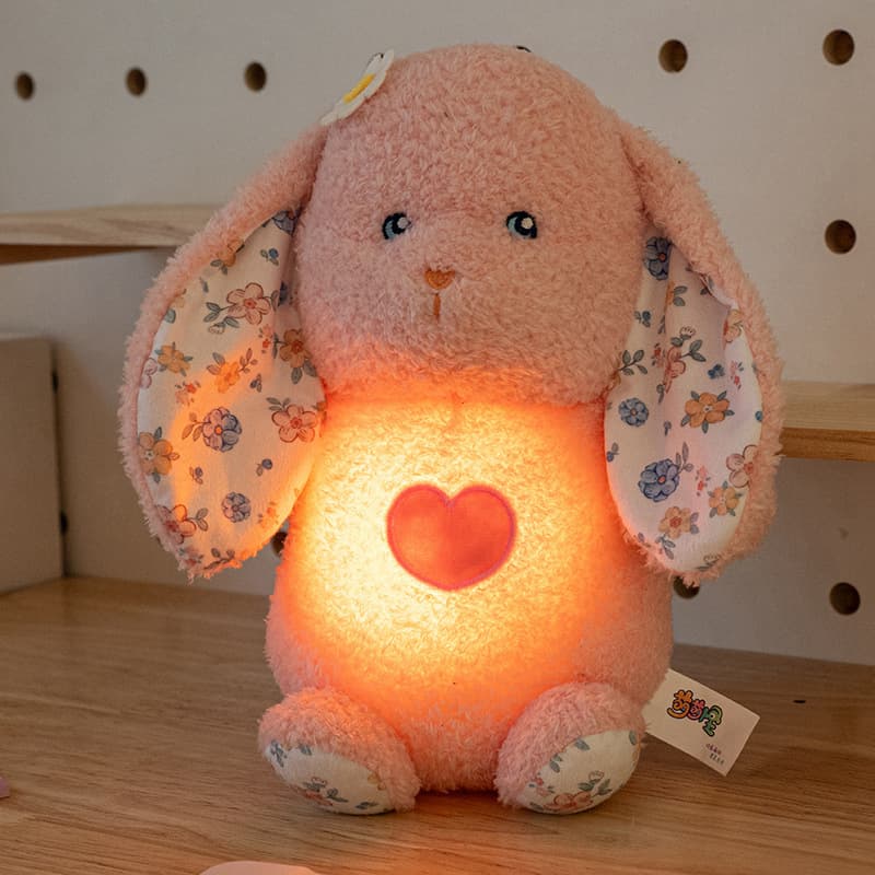 Breathing Powder Rabbit Doll Β· 28cm