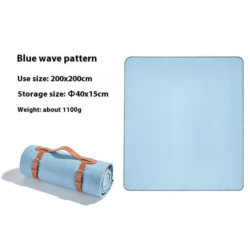 Blue Wave Pattern Β· 200x200CM
