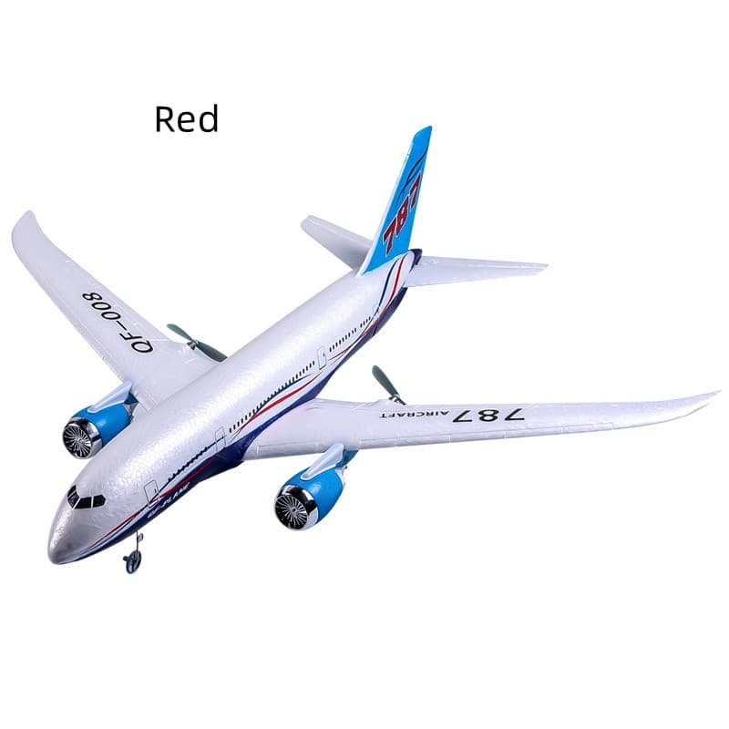 Red 787 Airliner