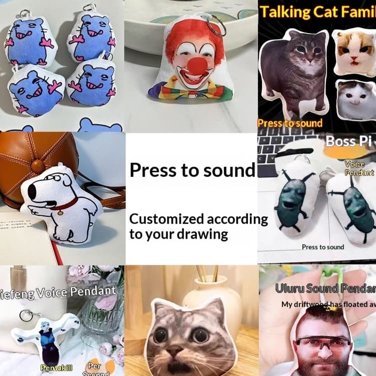 Press to sound · 10cm