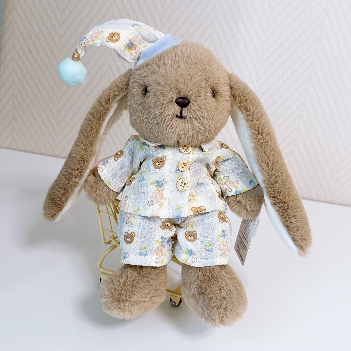 Blue pajamas · C35 · Monochrome embroidery